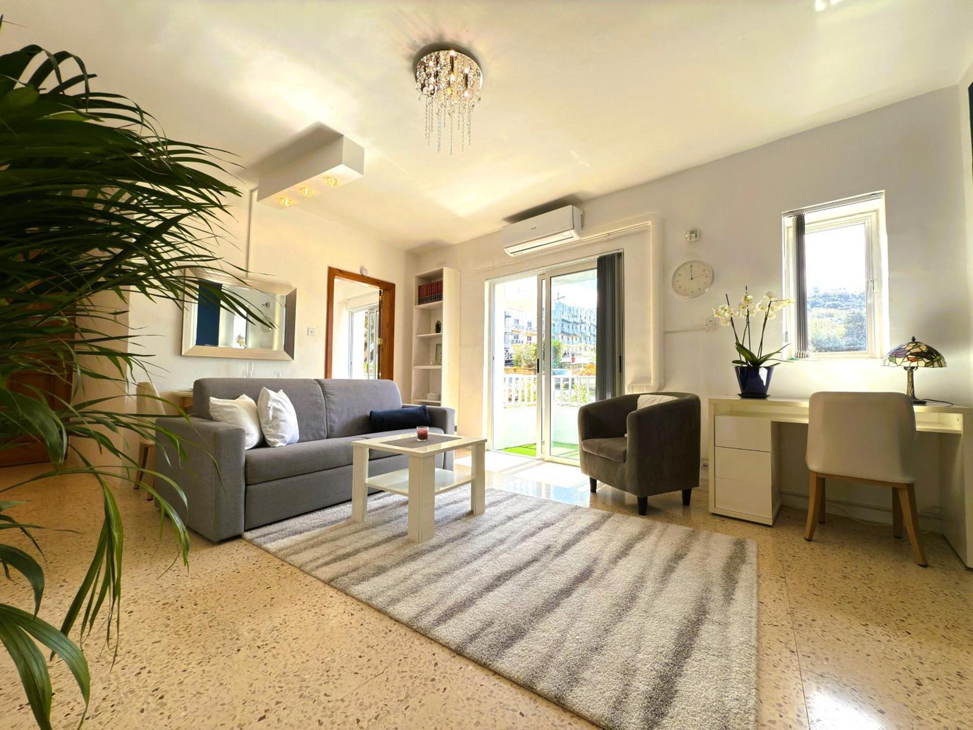 Close To Beach Unique & Cozy Apartment 3 Balconies Country Views Mellieha Exterior foto