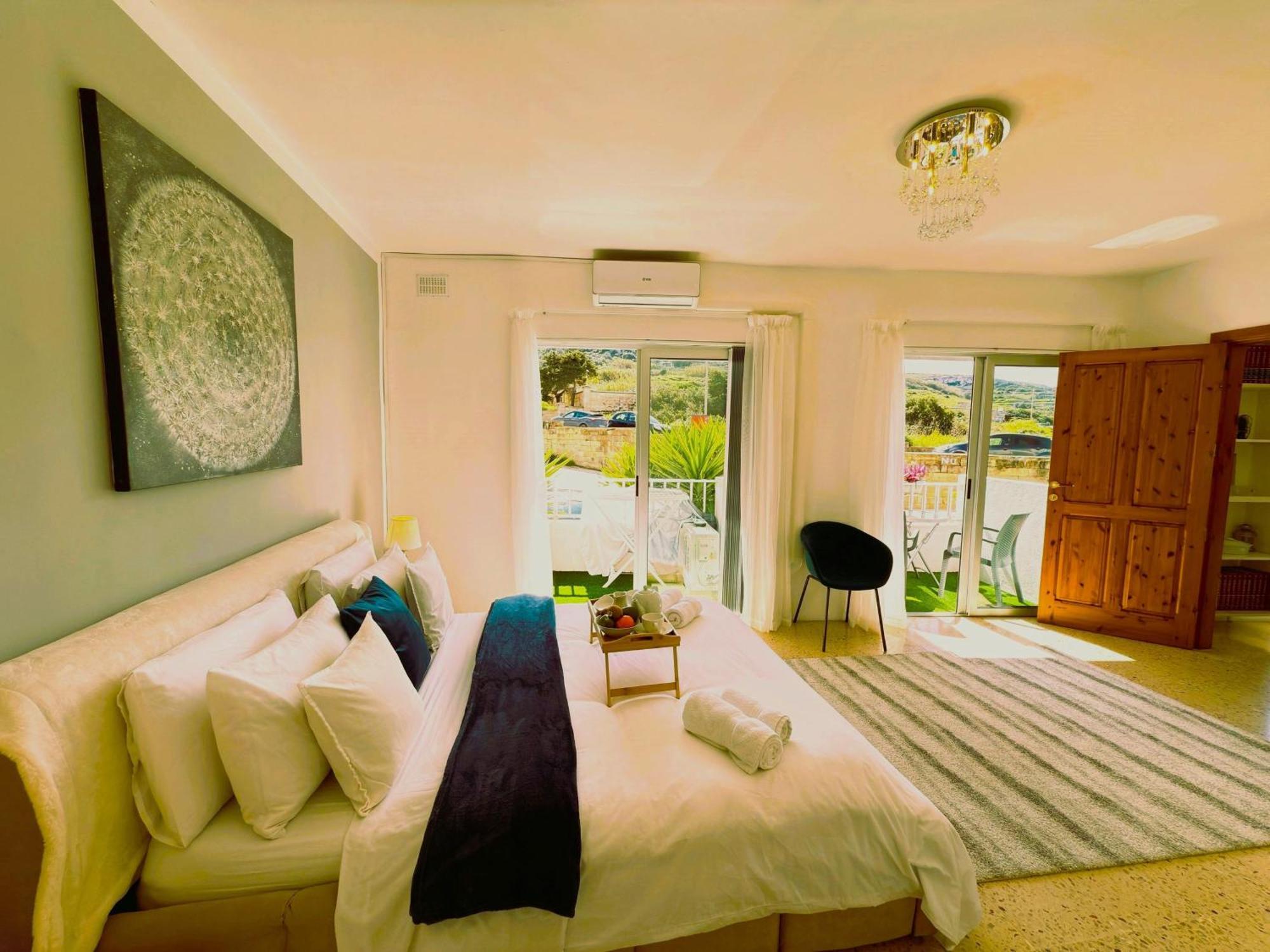 Close To Beach Unique & Cozy Apartment 3 Balconies Country Views Mellieha Exterior foto