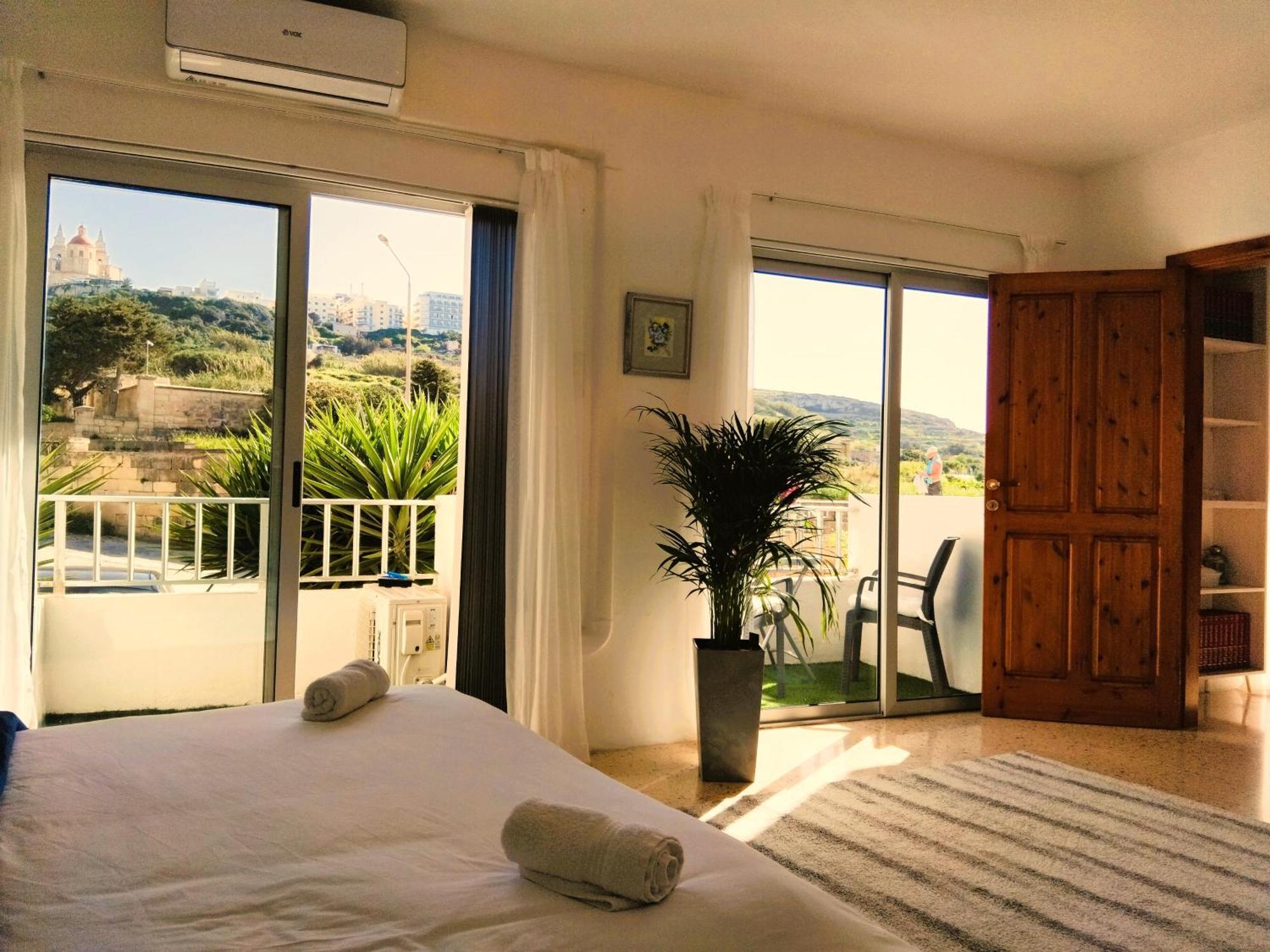 Close To Beach Unique & Cozy Apartment 3 Balconies Country Views Mellieha Exterior foto