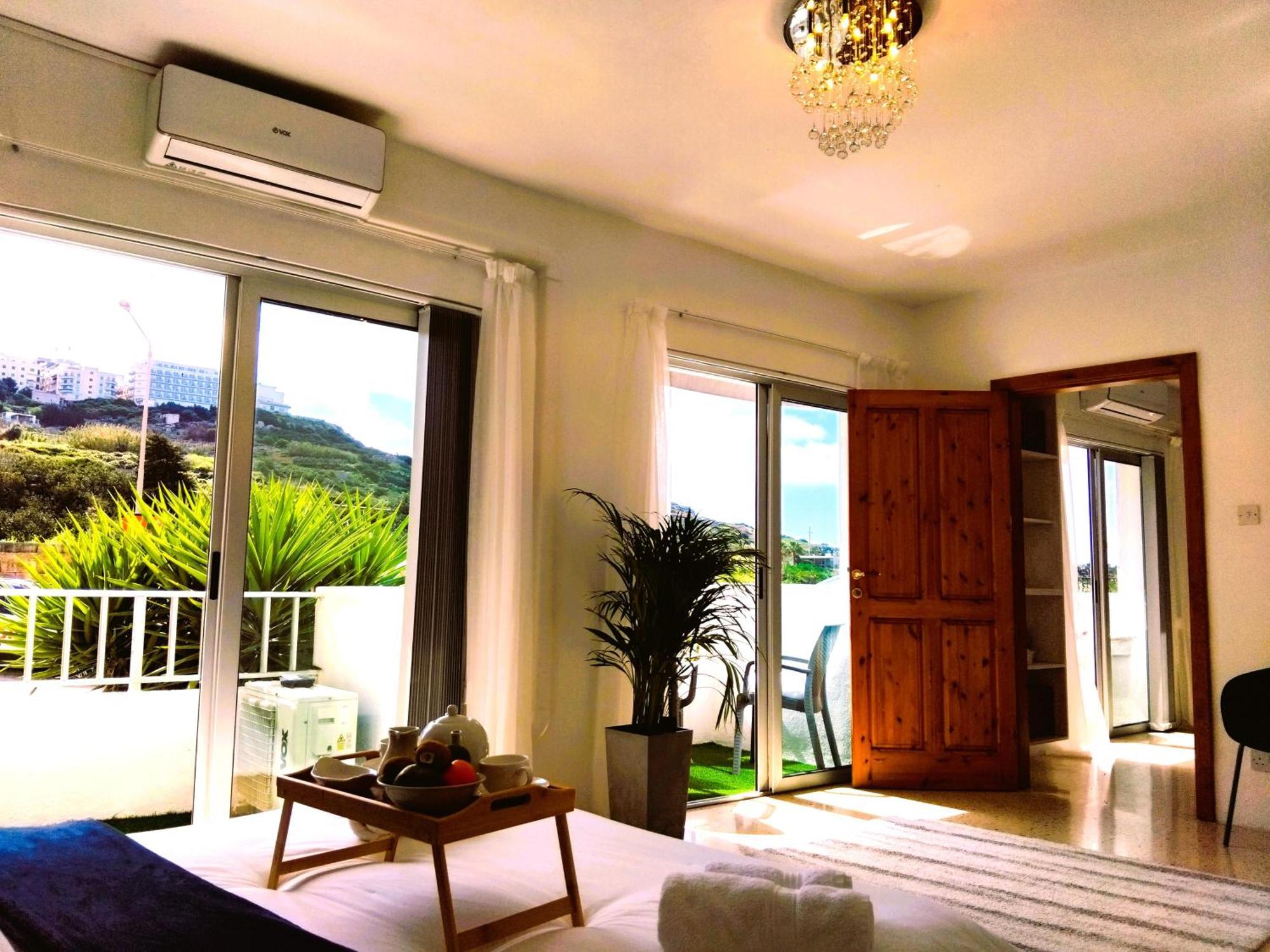 Close To Beach Unique & Cozy Apartment 3 Balconies Country Views Mellieha Exterior foto